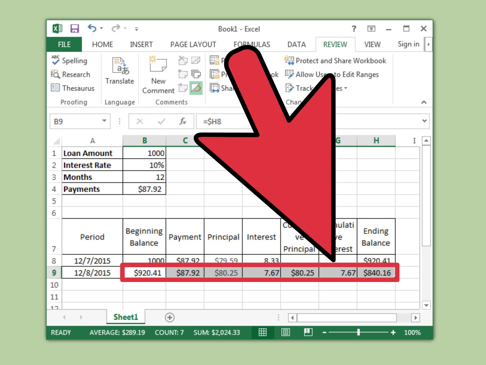 Amortization Schedule Excel Business Mentor