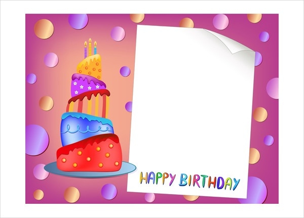 free printable birthday card template   Roho.4senses.co