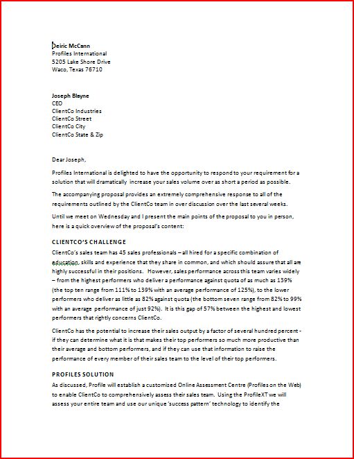 letter of business proposal   Roho.4senses.co