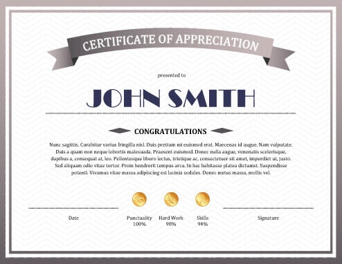 employee appreciation certificate template 8 free printable 