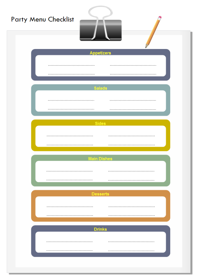 Checklist Templates Create Printable Checklists with Excel