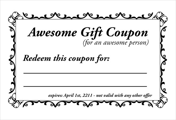 coupon template powerpoint coupon template powerpoint powerpoint 