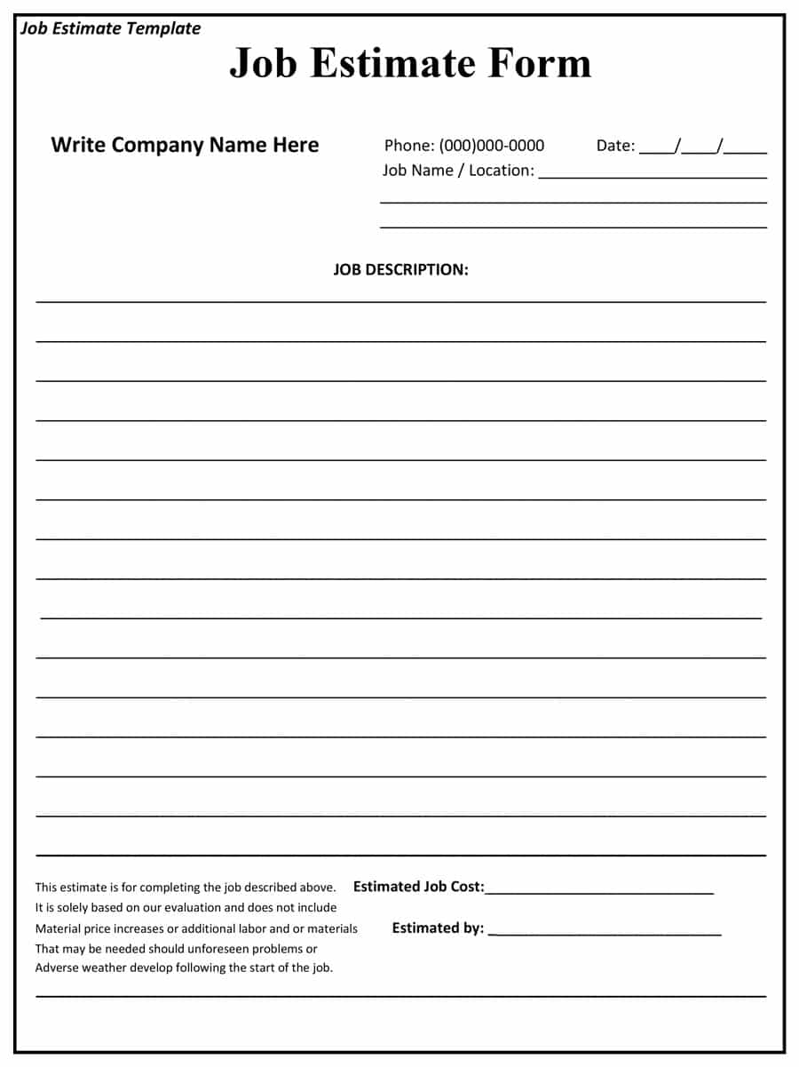 free-printable-cleaning-estimate-forms-that-are-bewitching-tristan