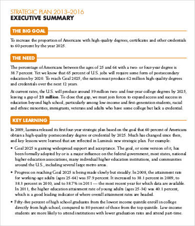 template for executive summary   Roho.4senses.co