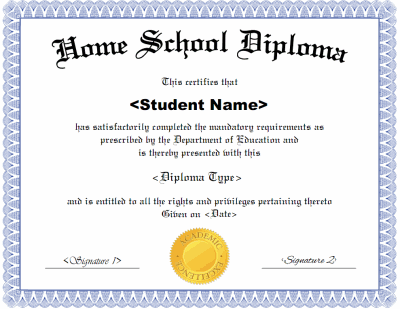 free school certificate templates homeschool diploma template 