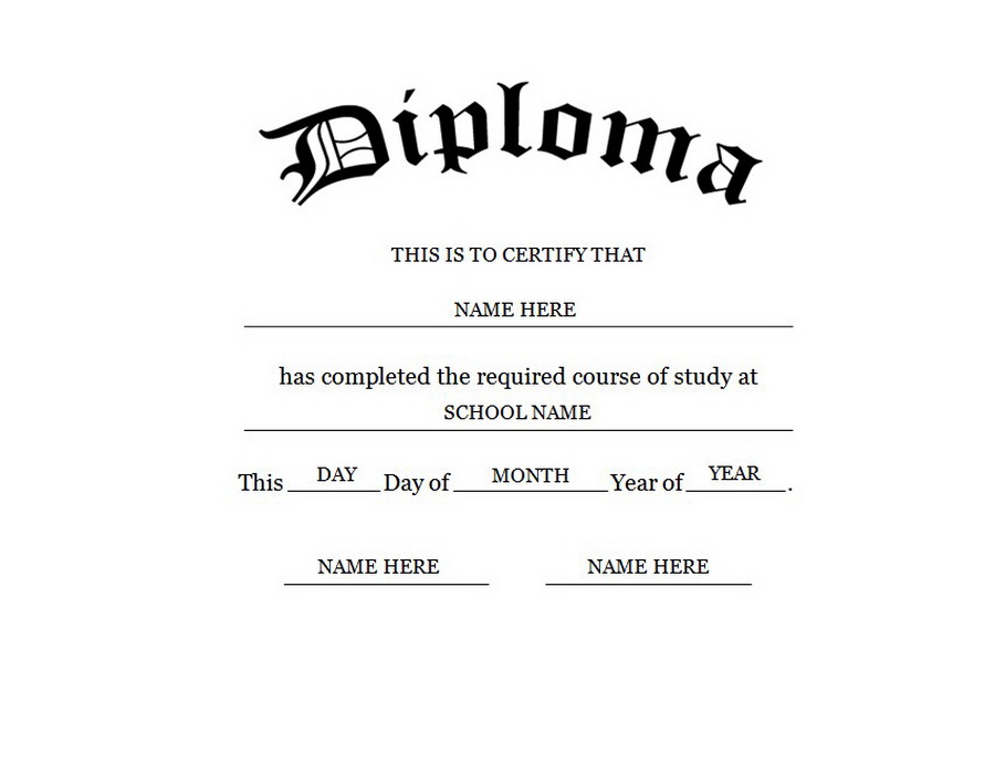 Diploma Free Templates Clip Art & Wording | Geographics