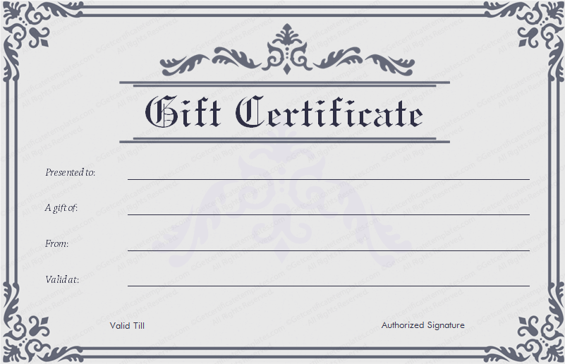 Gift Certificate Templates   Download Free Gift Certificates | Square