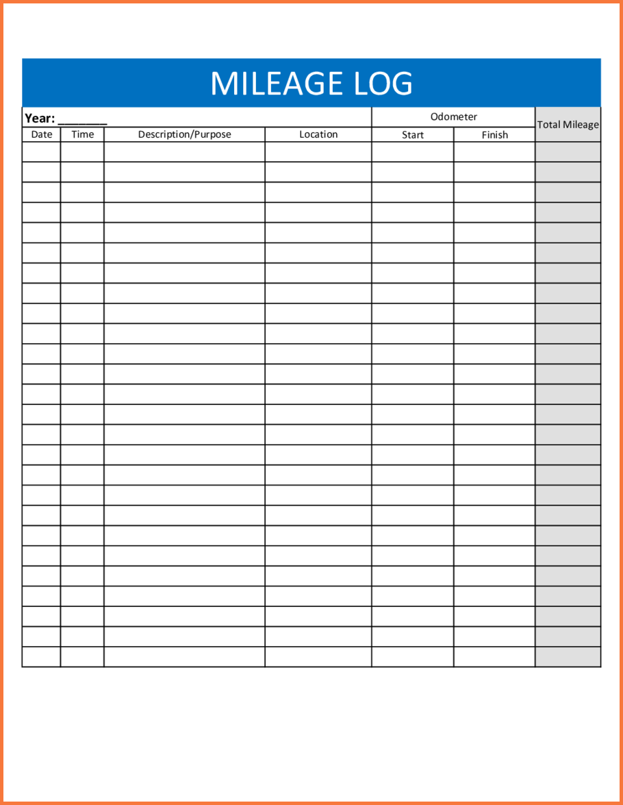 irs mileage log template download   Ozil.almanoof.co