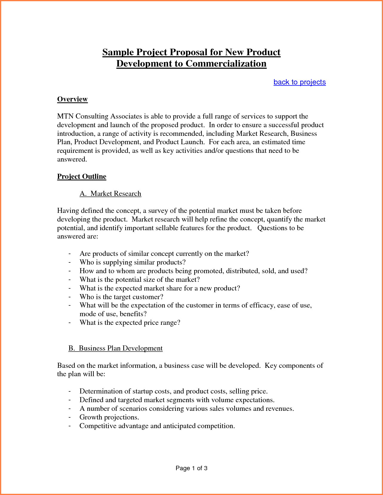 7+ engineering project proposal template | Project Proposal