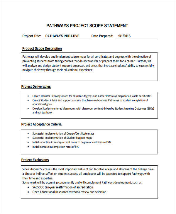 project-scope-example-business-mentor