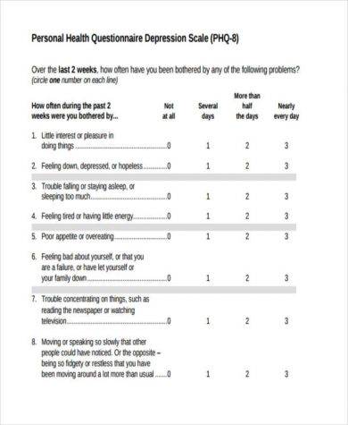 Personal Questionnaire template pdf Word docs – Survey Templates 