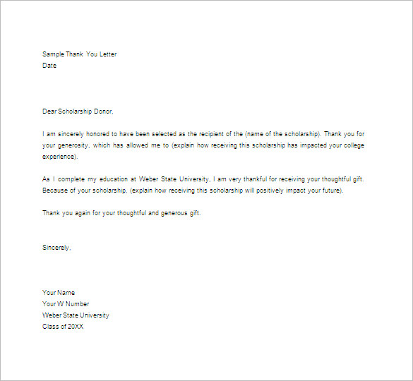 Thank You Letter Template For Kids | Template Business