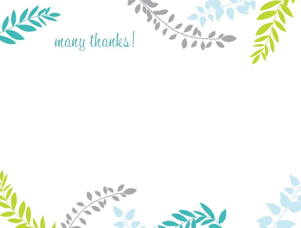 How to create Printable Thank You Cards template — Anouk Invitations
