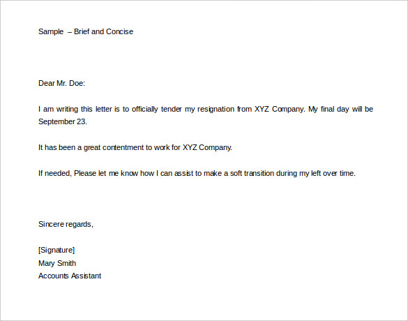 a two week notice letter   Dean.routechoice.co