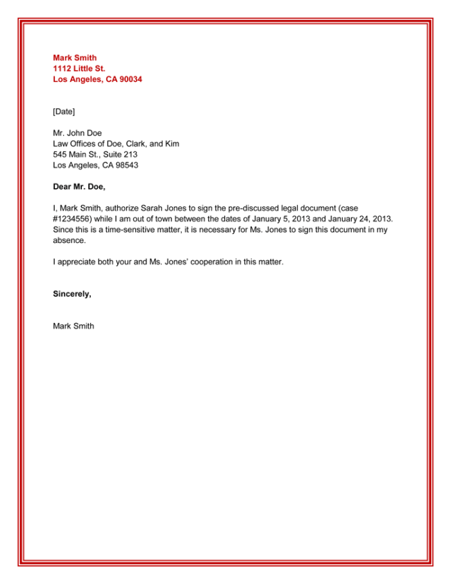10+ Best Authorization Letter Samples and Formats