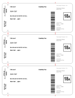 Blue Red Boarding Pass Template, Blue, Red, Boarding Pass PNG and 