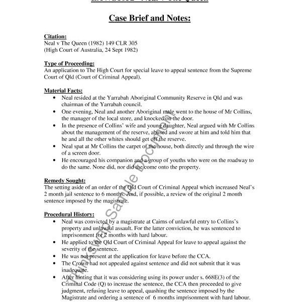 Irac Case Brief Irac Format Example Paralegal Pinterest Paralegal 
