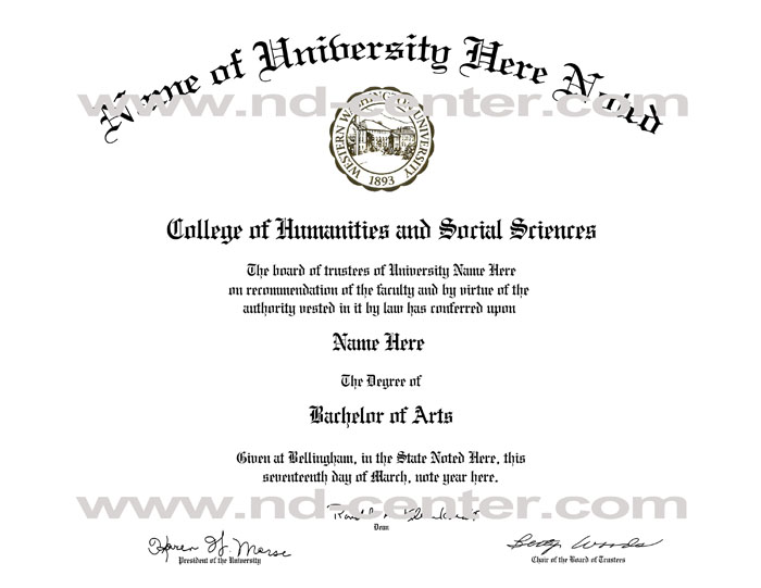 Free Printable College Diploma | Free Diploma Templates | in1 