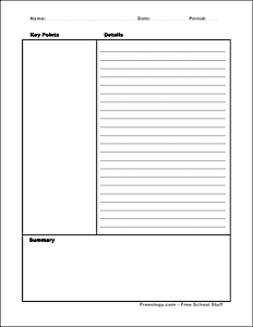 36 Cornell Notes Templates & Examples [Word, PDF]   Template Lab