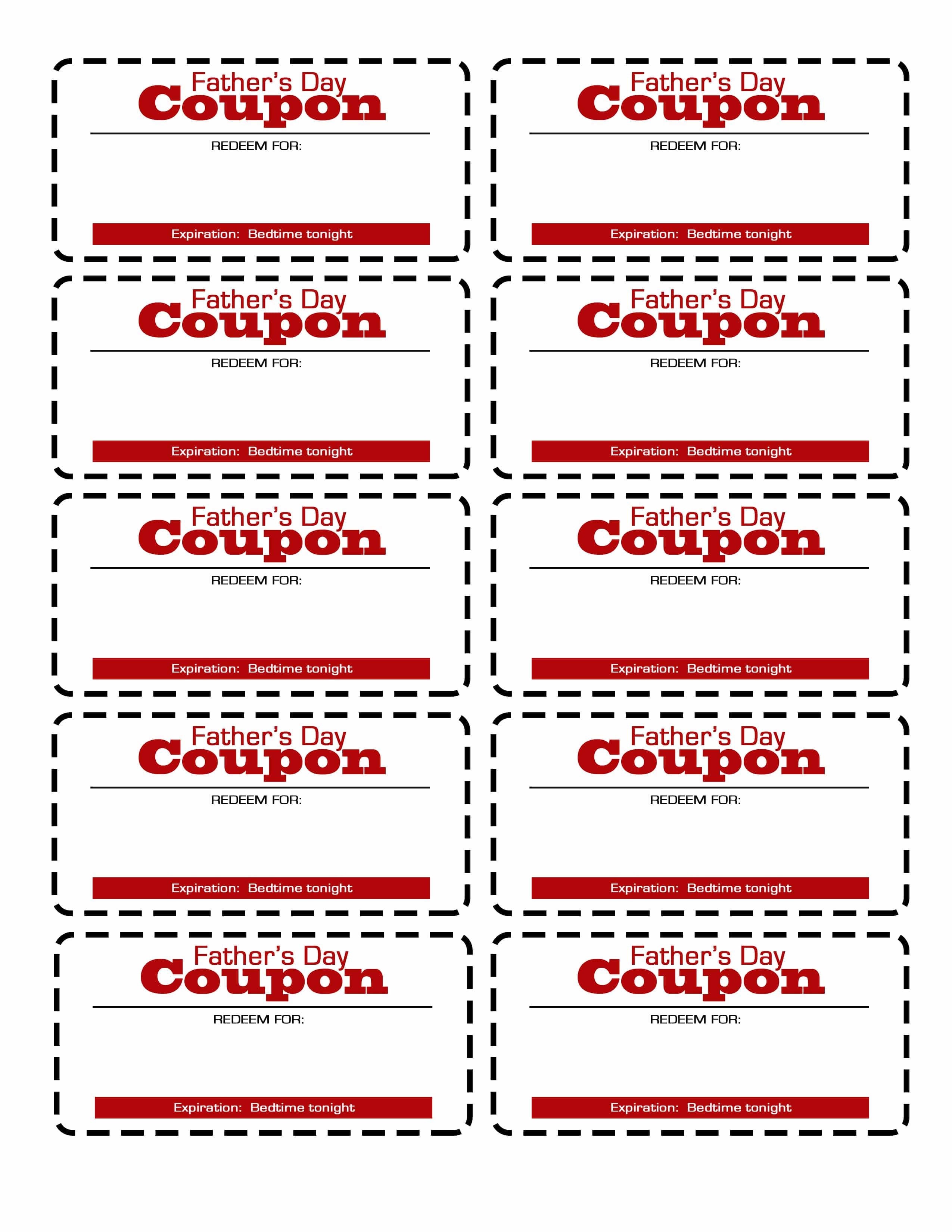 Food Coupon Template Free Download