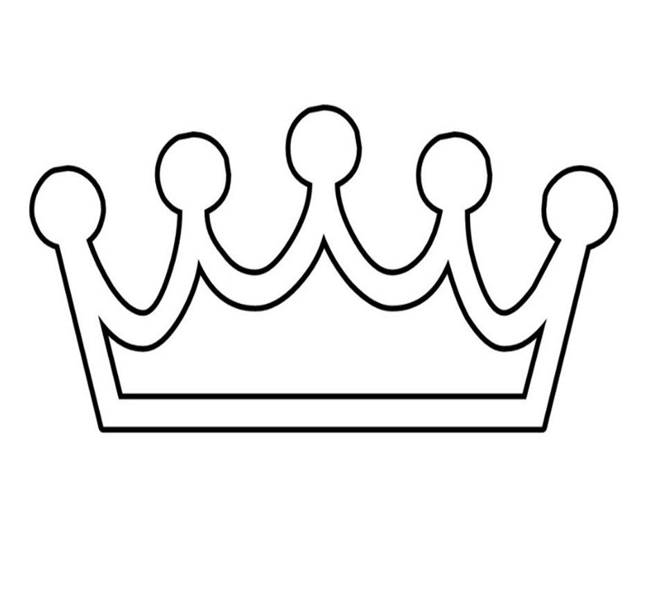 Fondant Crown Template Princess Birthday Crown Pattern Template 