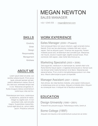 free curriculum vitae template word   Into.anysearch.co