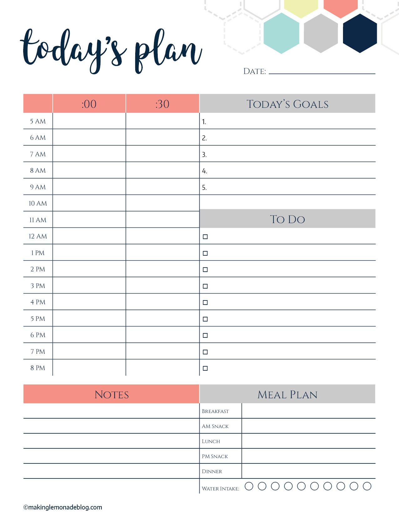 5-weekly-planner-templates-excel-pdf-formats