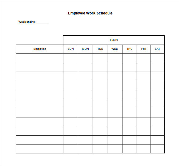 employee work plan template   Ecza.solinf.co