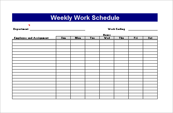 employee work plan template   Ecza.solinf.co
