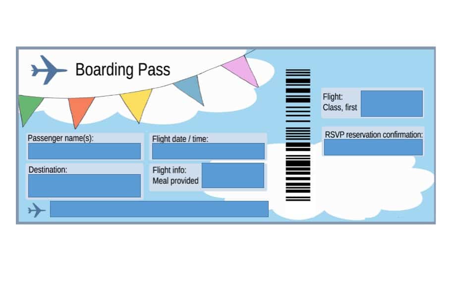 16 Real & Fake Boarding Pass Templates 100% FREE Template Lab