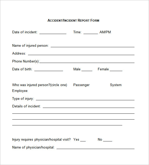 fake police report car accident Forms and Templates Fillable 