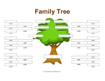free family tree template word doc   Ecza.solinf.co