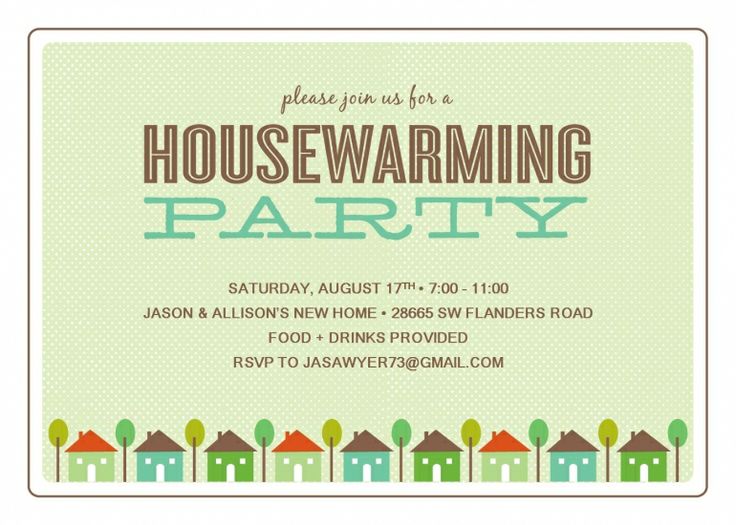 12 Amazing Housewarming Invitation Templates to Download | Sample 