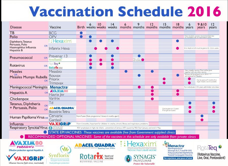 38 Useful Immunization & Vaccination Schedules [PDF]   Template Lab