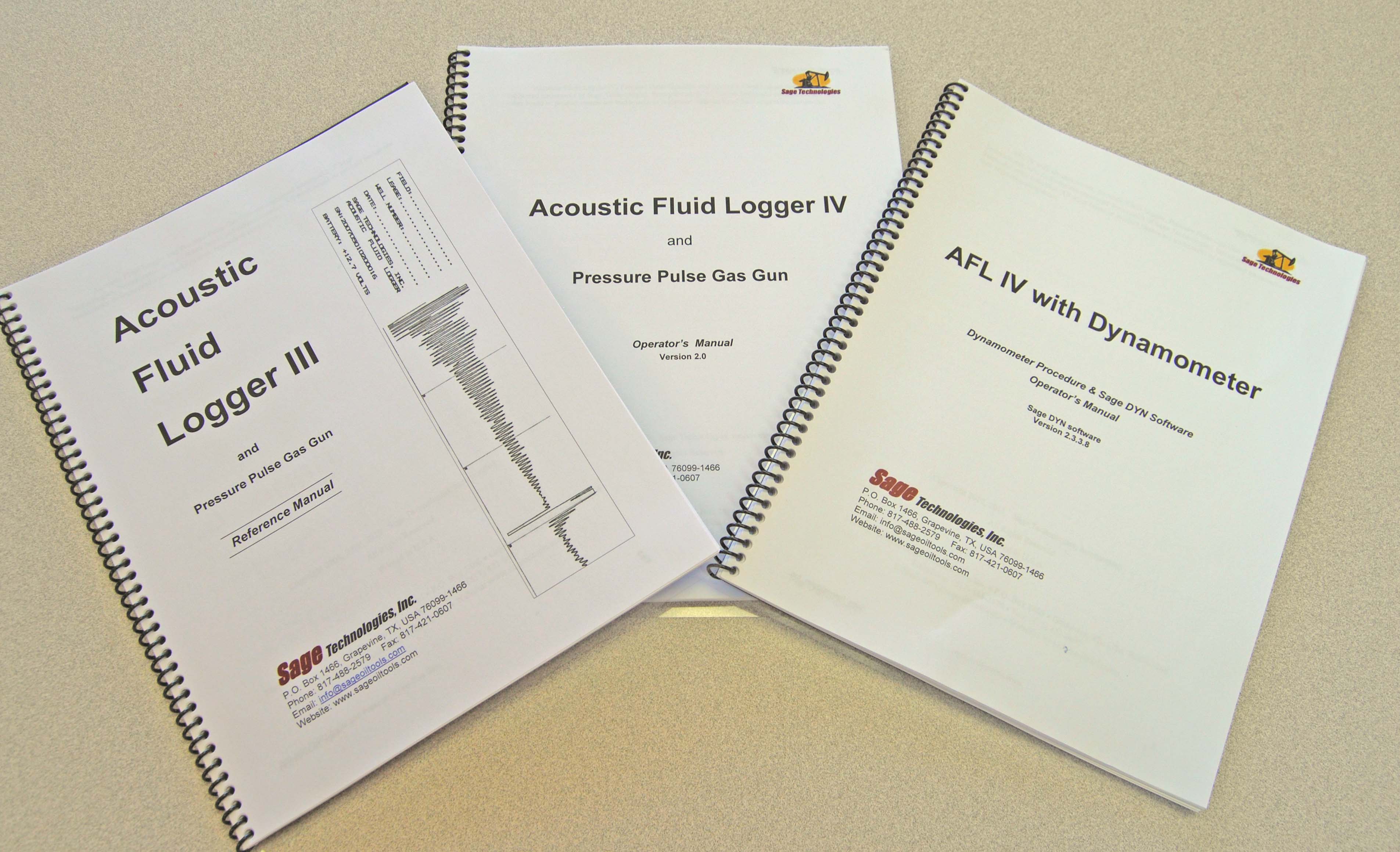 Manual for Acoustic Fluid Logger download
