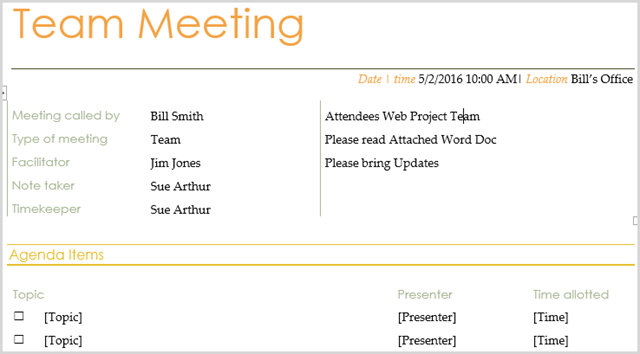 meeting agenda template free meeting agenda template 46 free word 