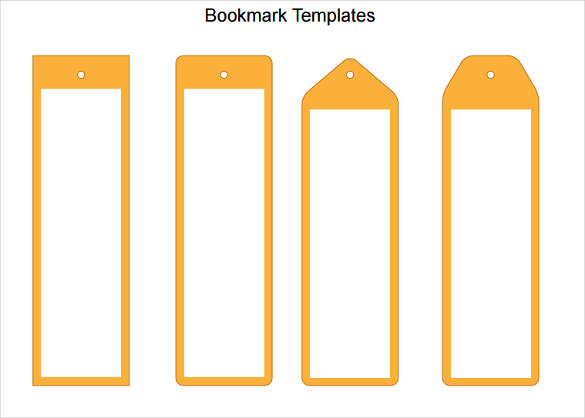 50 Free Printable Bookmark Templates   Template Lab
