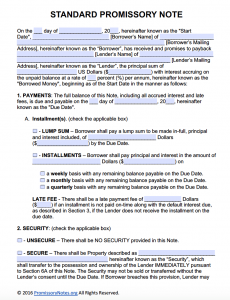 promissory note template microsoft word free promissory note 