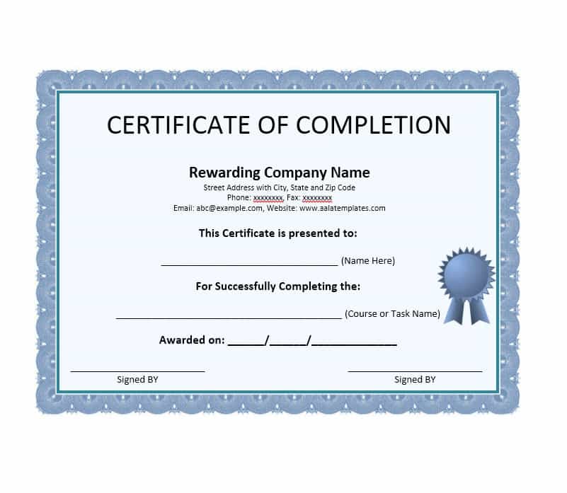 sample certificate of attendance template 40 fantastic certificate 