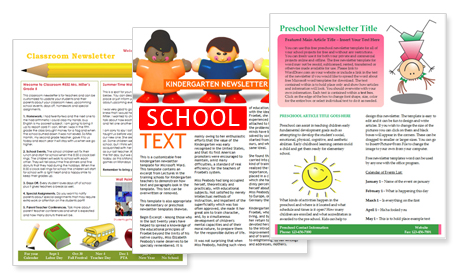 school newsletter templates free download   Into.anysearch.co