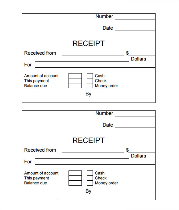 Cash Receipt Template : Cash Receipt Template. Receipt Of Payment 