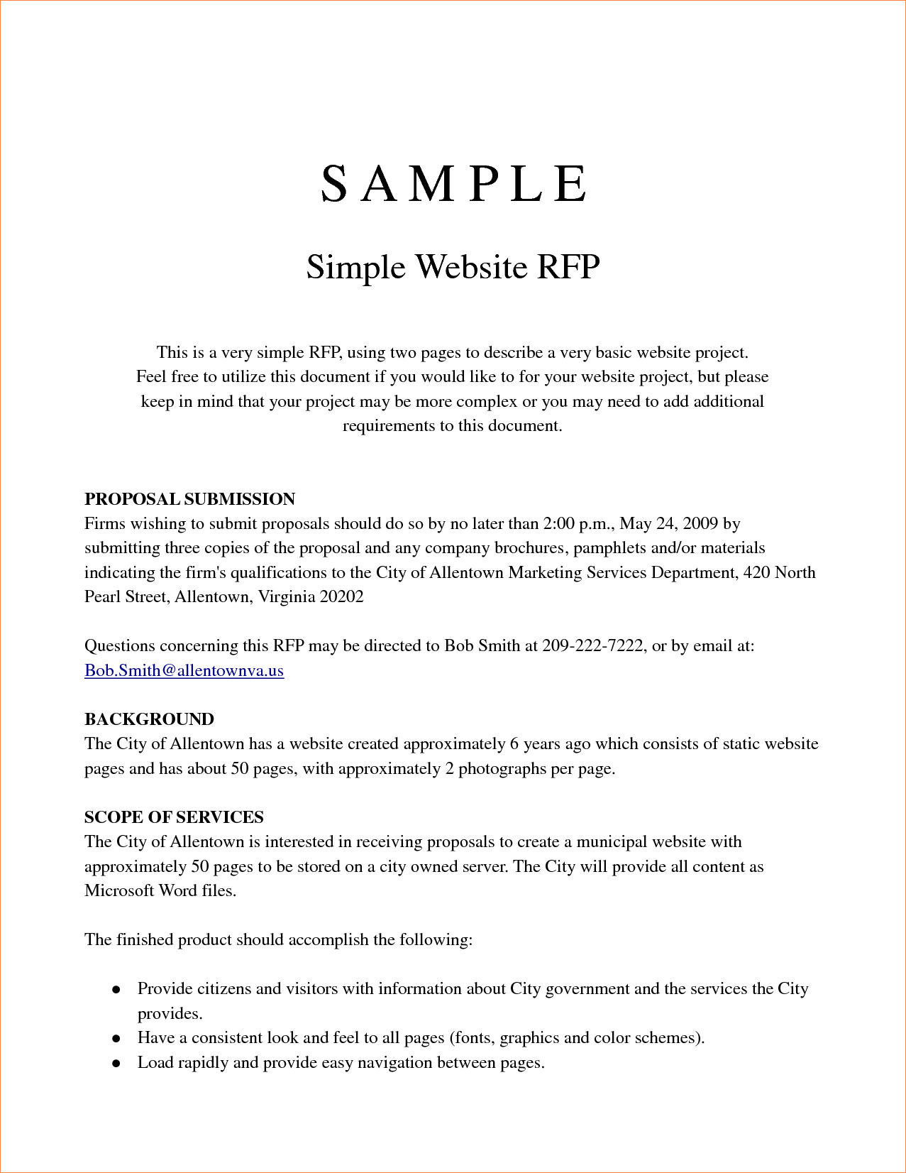 how to write a simple proposal template   Ecza.solinf.co