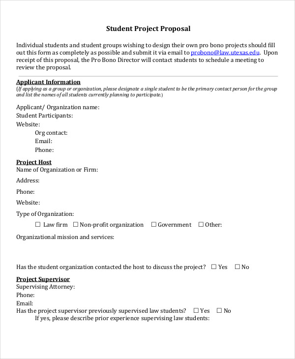 44+ Project Proposal Examples   PDF, Word