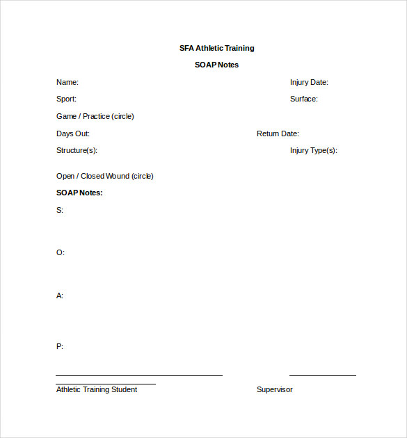 soap note template download | Professional And High Quality Templates