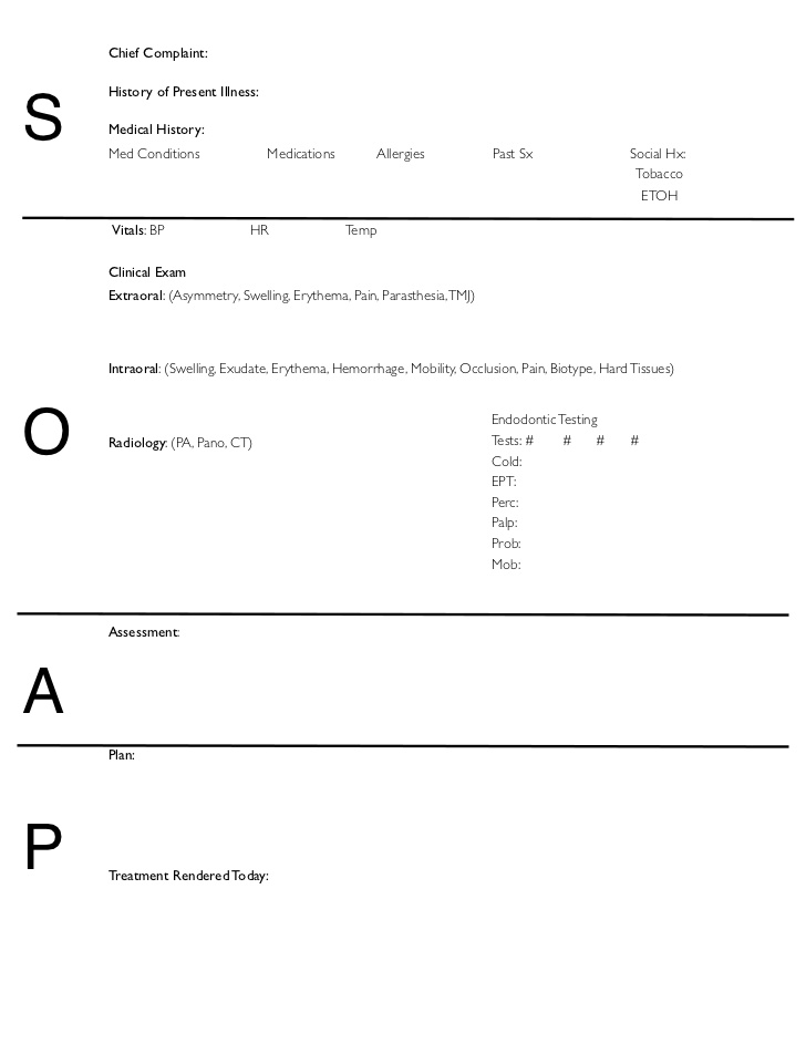 10+ Soap Note Template Free Download   Word, Excel, PDF Format!!