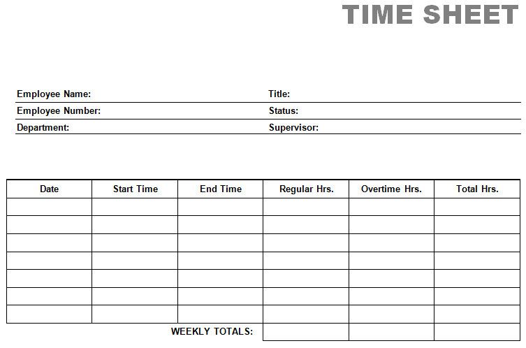 Time Card Samples Time Card Template For Excel | The Best Snowboards