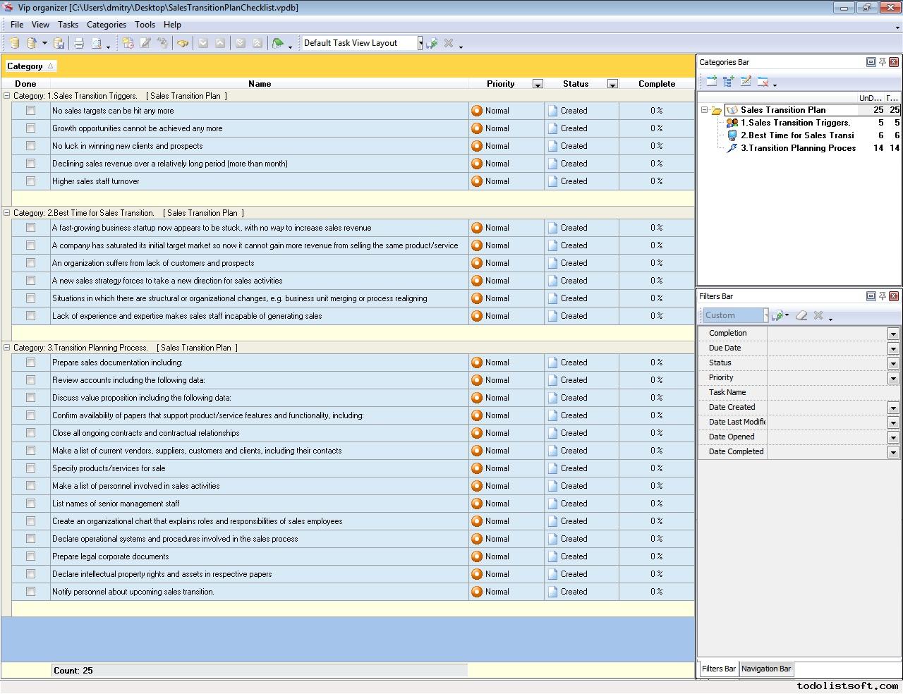 Transition Plan Template Excel Download Free