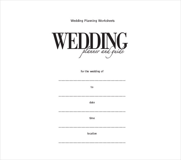 Wedding Itinerary Template   44+ Free Word, PDF Documents Download 