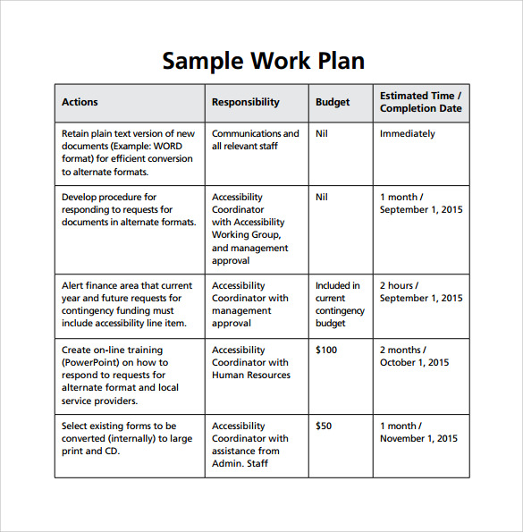 work-plans-samples-business-mentor