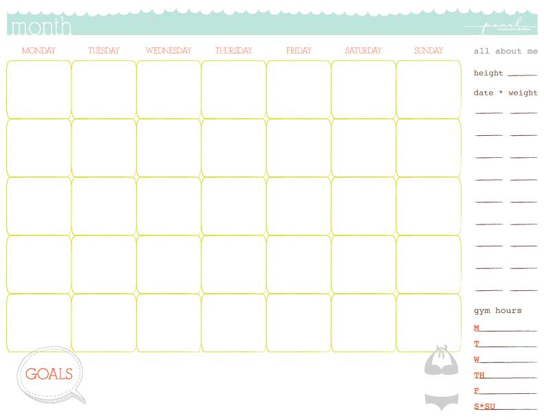 fitness calendar template fitness calendar template blank calendar 
